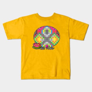 Happy Colorful Retro Kids T-Shirt